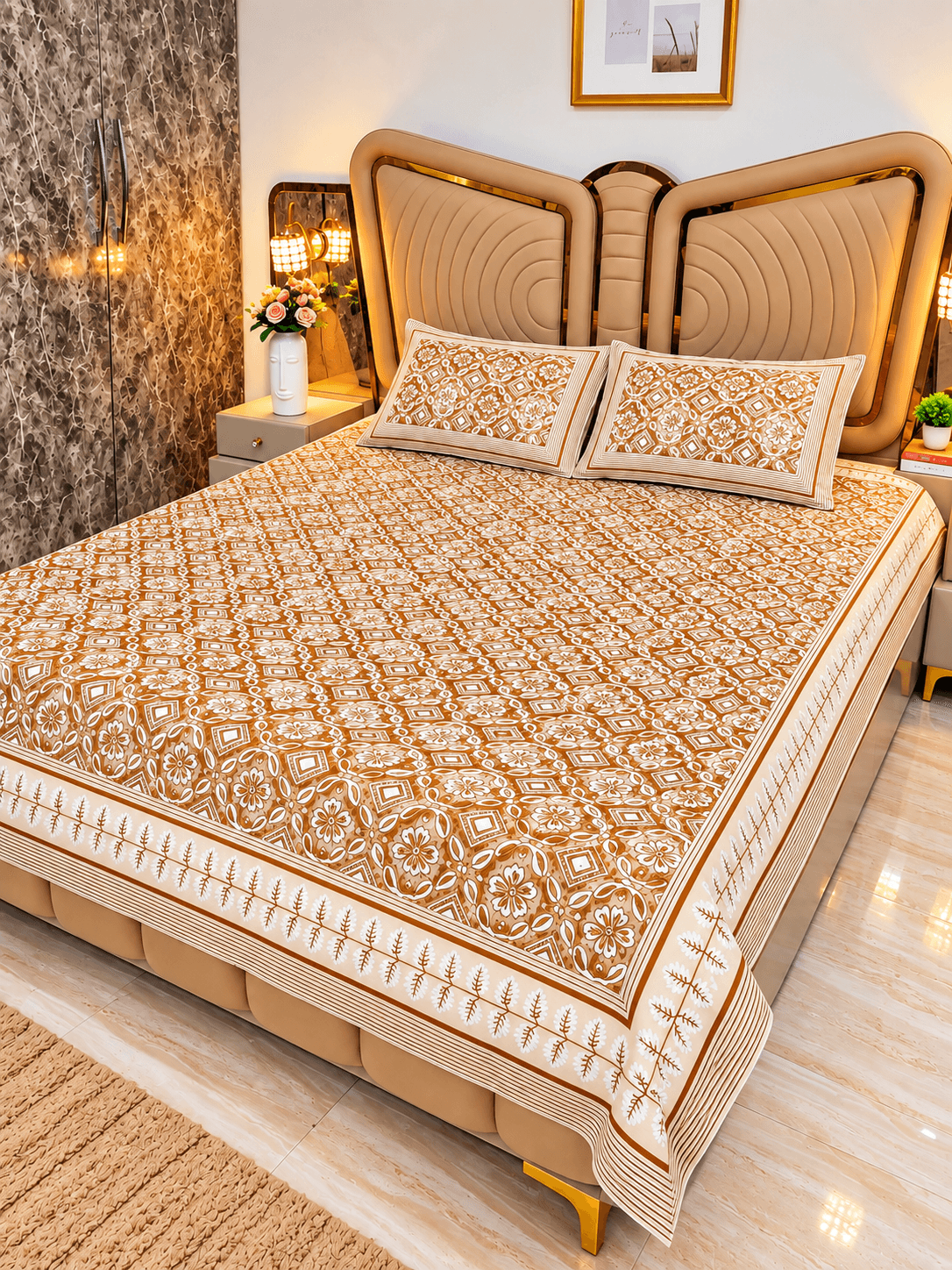 Autumn Bloom Bedsheet
